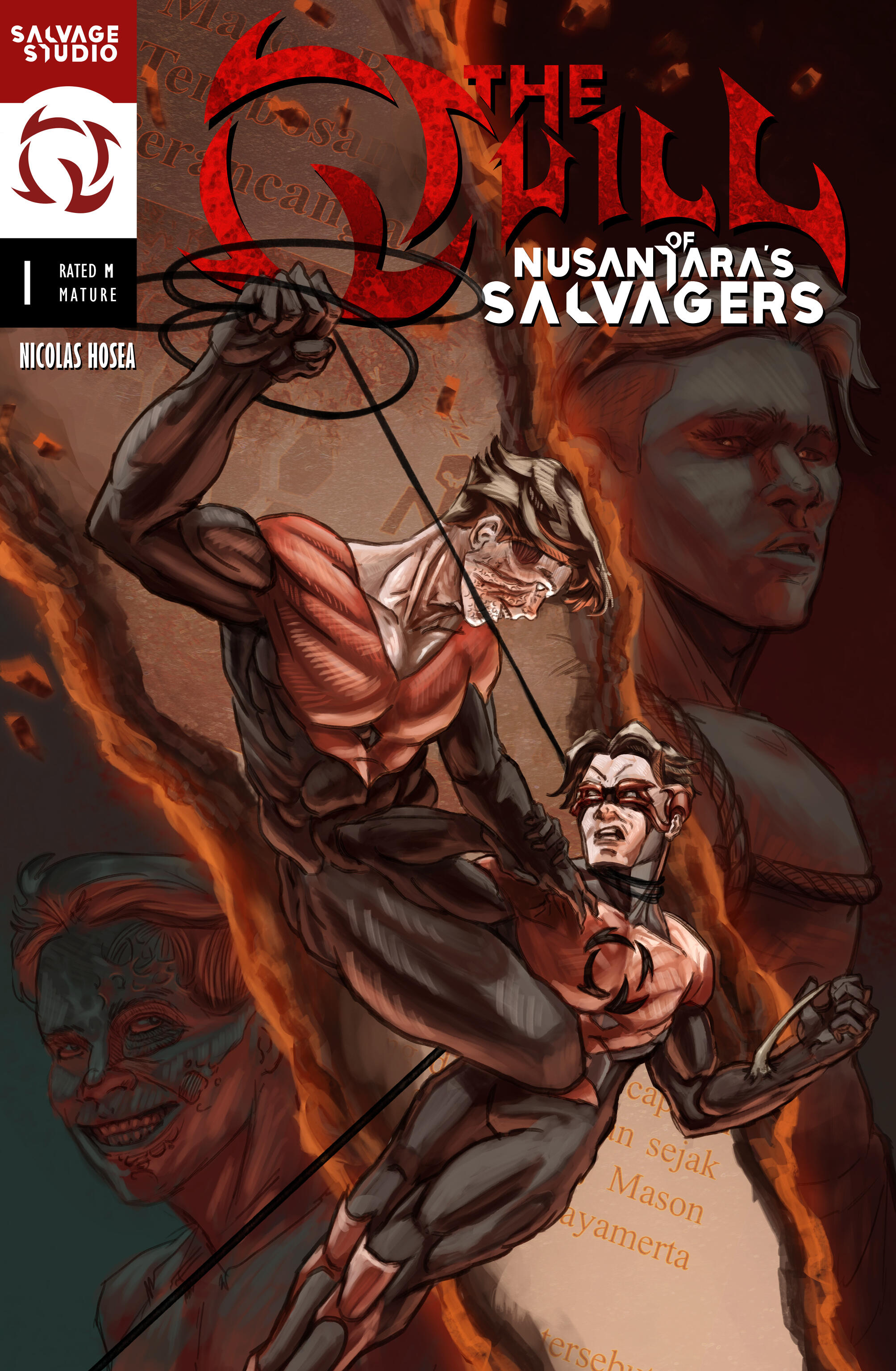 The Quill of Nusantara's Salvagers comic